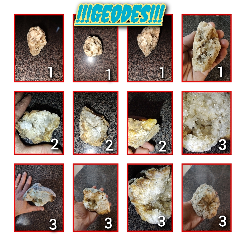 Geodes price is in description